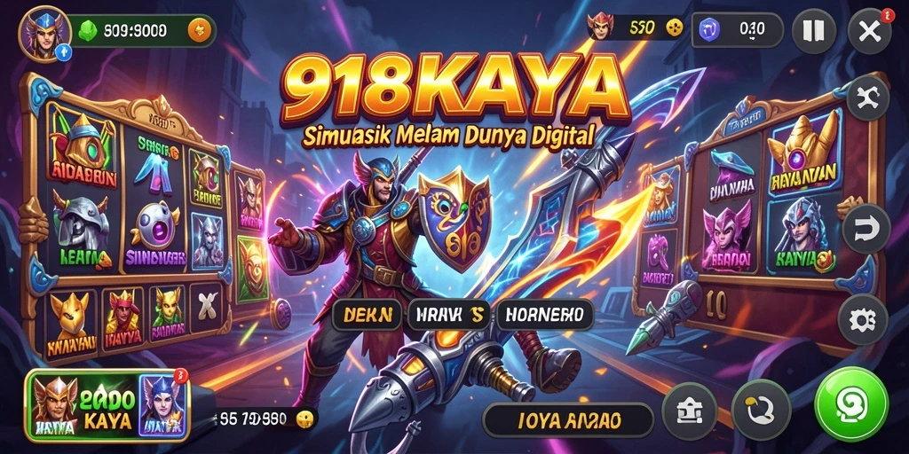 Tampilan gameplay 918KAYA dengan grafis yang menarik dan interaksi seru.
