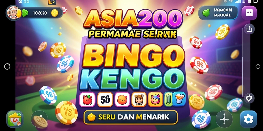 Tampilan seru Gameplay Bingo di ASIA200