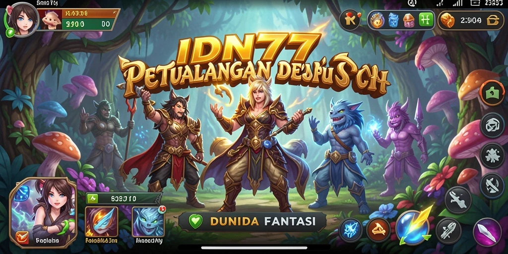 Screenshot gameplay dari IDN777 menunjukkan petualangan seru yang menanti.
