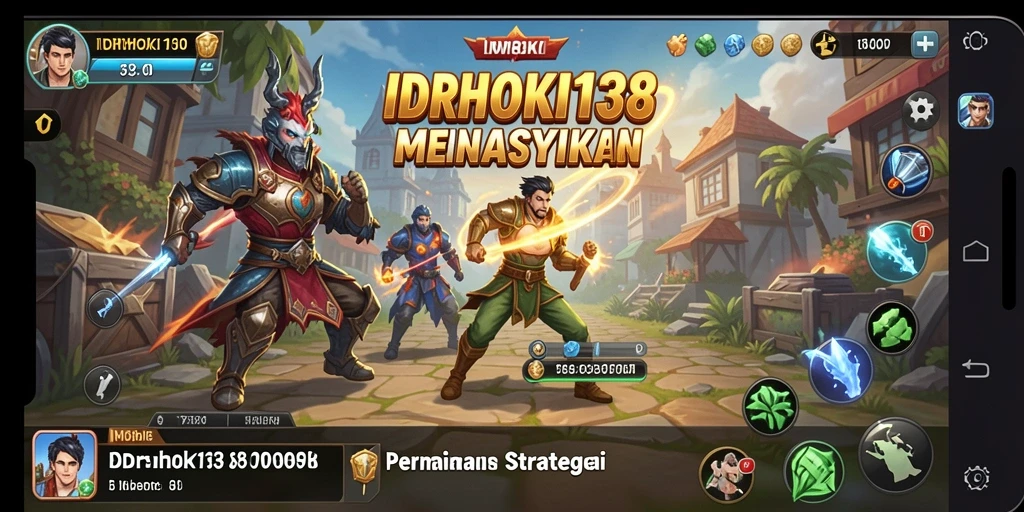 Gameplay dinamis dan penuh strategi dari IDRHOKI138.