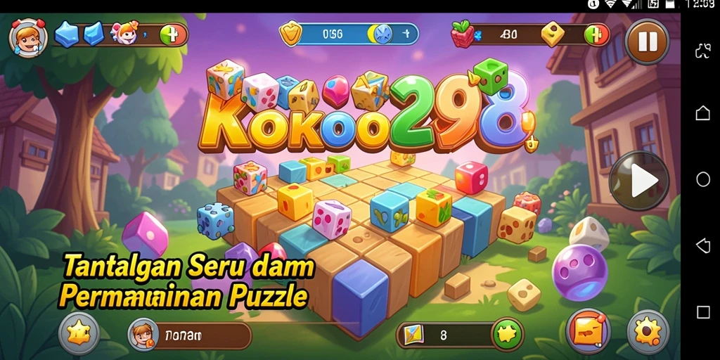 Tampilan gameplay KOKO288 yang menantang dan menarik.