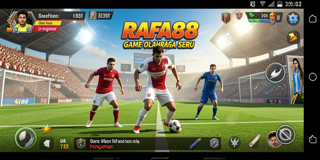 Tampilan menarik dari gameplay RAFA88 yang mendebarkan.