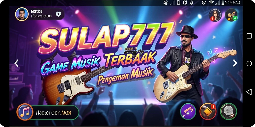 Tampilan gameplay SULAP777 yang menarik dan penuh warna.